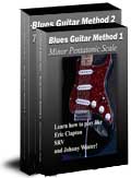Blues Guitar Lessons DVD Method 1 & 2