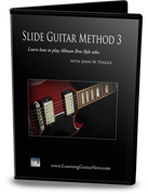 Slide Guitar Lessons DVD Method 3