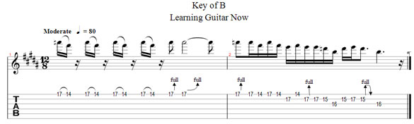 free blues guitar tab