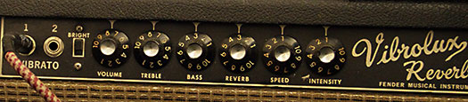 Fender Amp Settings