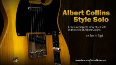 Albert Collins Style Solo