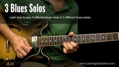 3 Blues Solos
