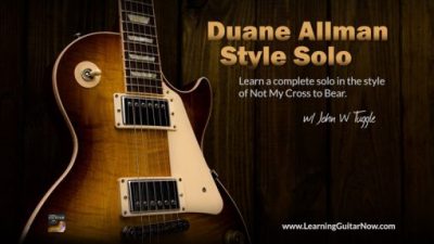 Duane Allman Style Solo