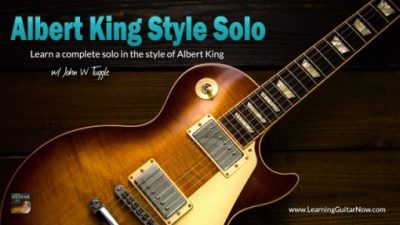 Albert King Style Solo