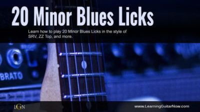 20 Minor Blues Licks