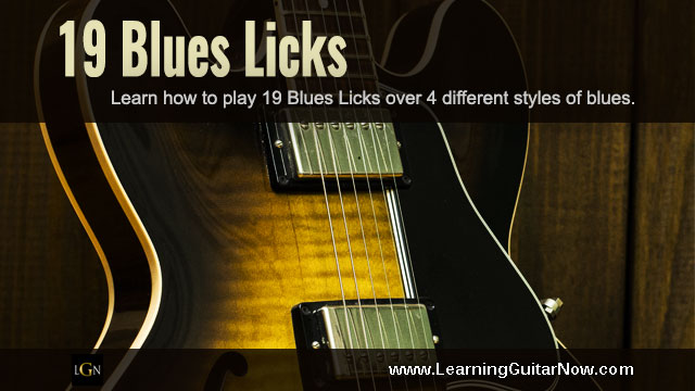 Nineteen Blues Licks