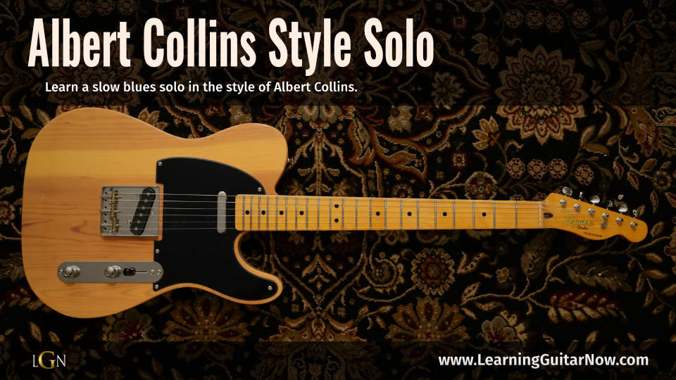 Play Like Albert Collins Style