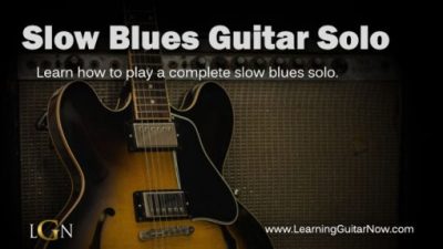 Slow Blues Solo