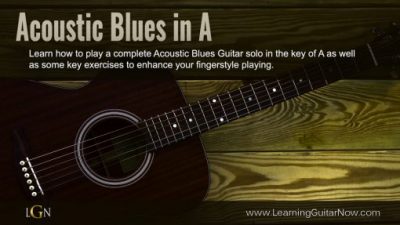 Acoustic Blues Guitar Solo
