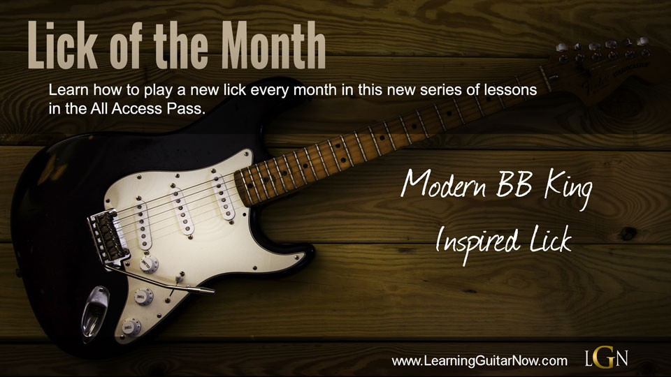 Lick of the Month 3 Modern BB Lick