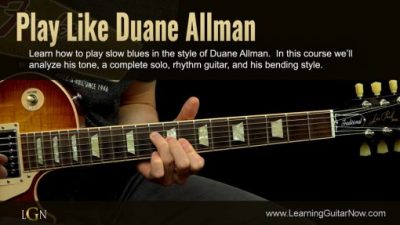 Play Like Duane Allman