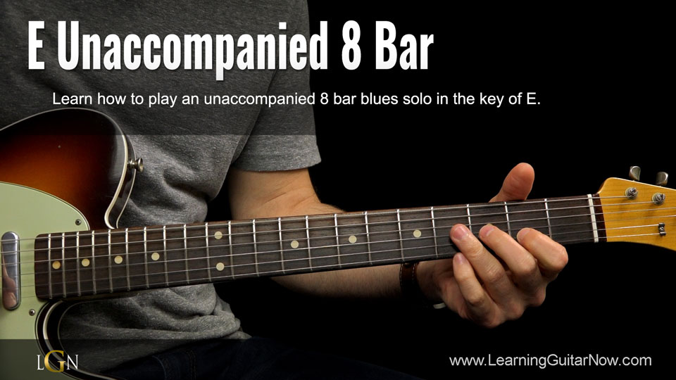 E Unaccompanied 8 Bar
