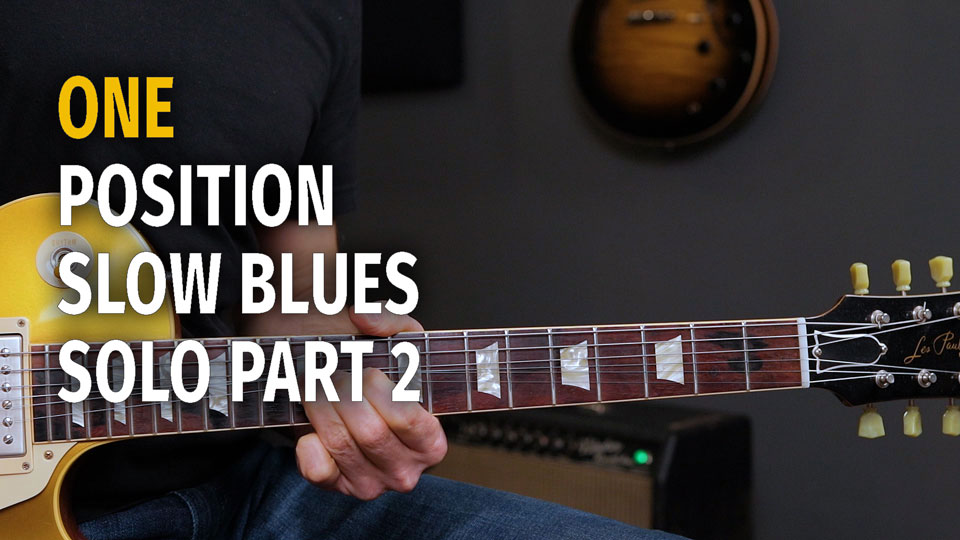 Blues tutorial. Slow blues.