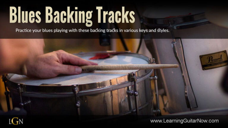 Funky Blues Backing Track in B