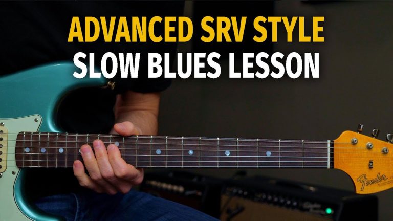 Slow Blues Solo in G Lesson