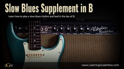 Slow Blues Supplement in B