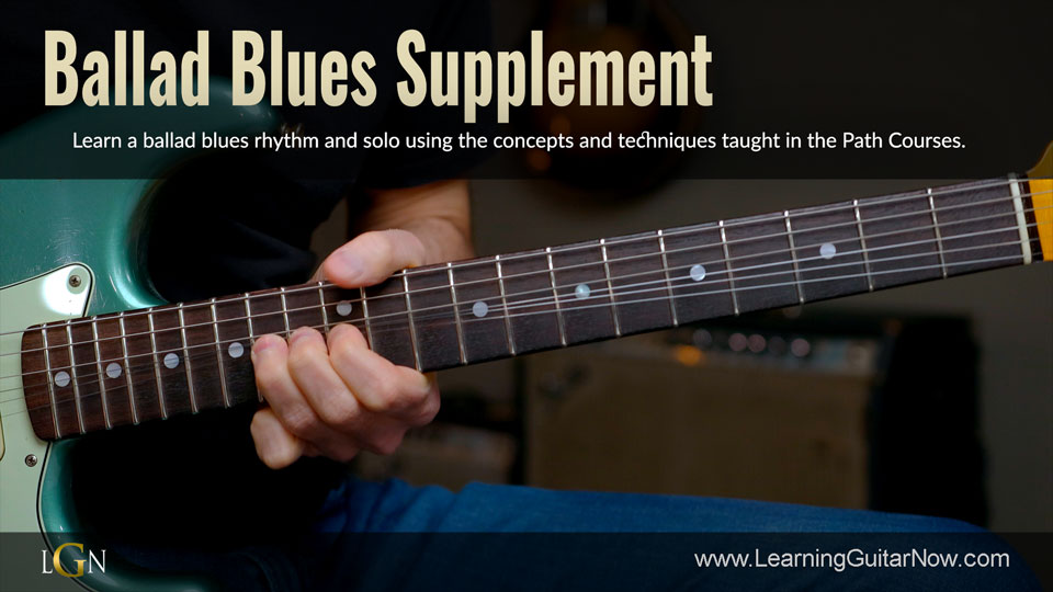 Supplement – Rather Go Blind Style Ballad Blues