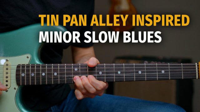 Tin Pan Alley Inspired Minor Slow Blues