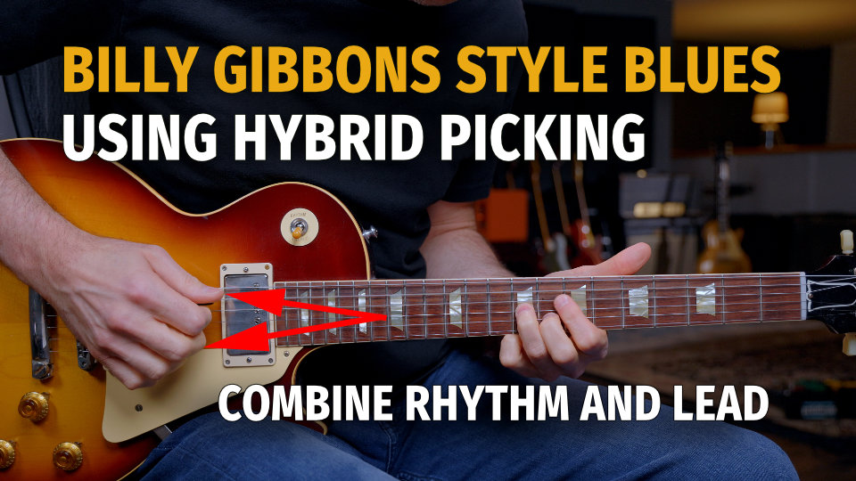 Gibbons Style Hybrid Picking Lesson – Podcast 117
