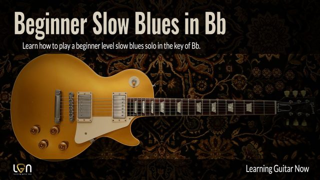 Slow Blues in Bb - Beginner