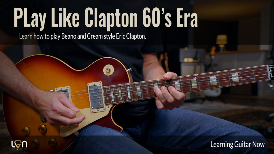 Play Like Clapton 60s Era