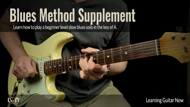 Slow Blues in A - Beginner
