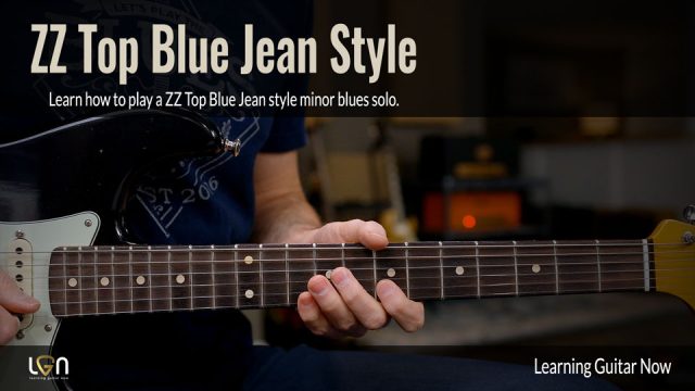 ZZ Top Blue Jean Style