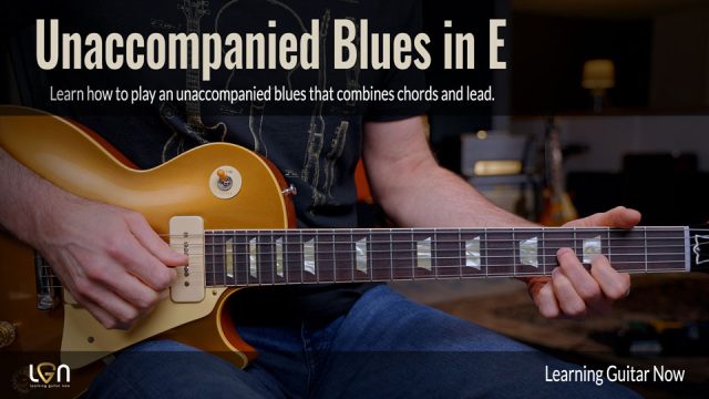 Unaccompanied Blues in E